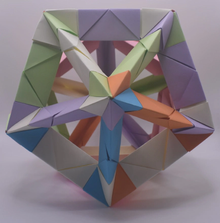 Icosahedron by Tomoko Fuse