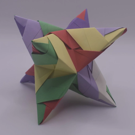 Stellated Octahedron by Tomoko Fuse